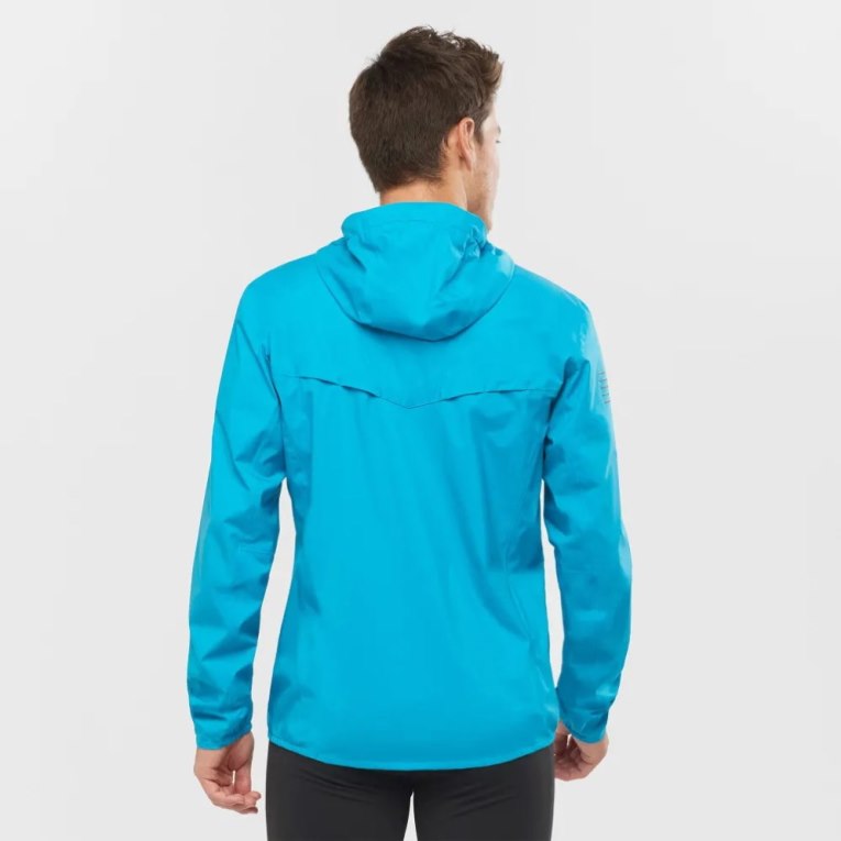 Chaquetas Shell Salomon Bonatti 2.5 L Impermeables Hombre Turquesa | MX XCBJ750